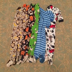 Carter’s footed sleeper pajamas 18m